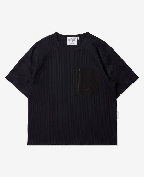 Purple Mountain Waffle SS Crew