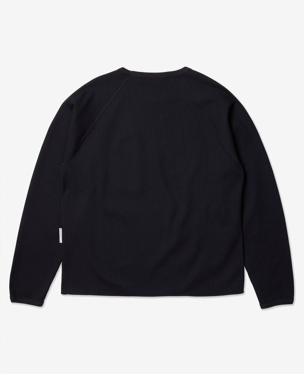 Purple Mountain Waffle LS Crew