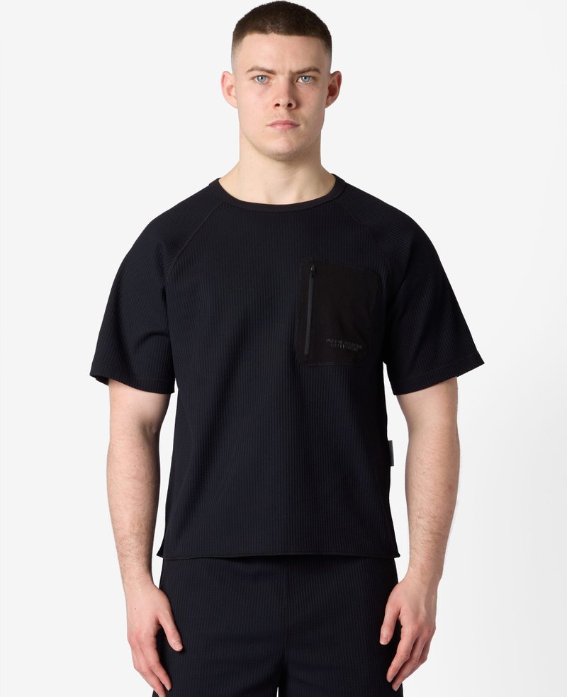 Purple Mountain Waffle SS Crew