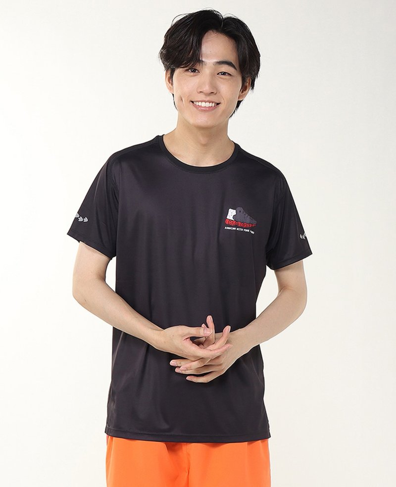 Chums Japan Running Footprint T-Shirt