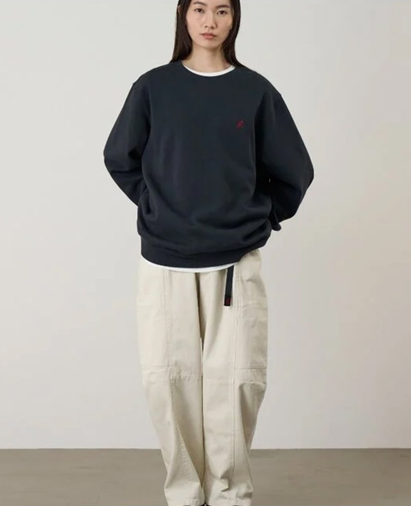 Gramicci Japan One Point Crew Vintage Sweatshirt