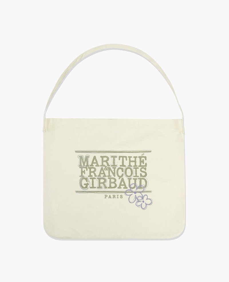 Marithe + Francois Girbaud Flower Classic Logo One Shoulder Eco Bag