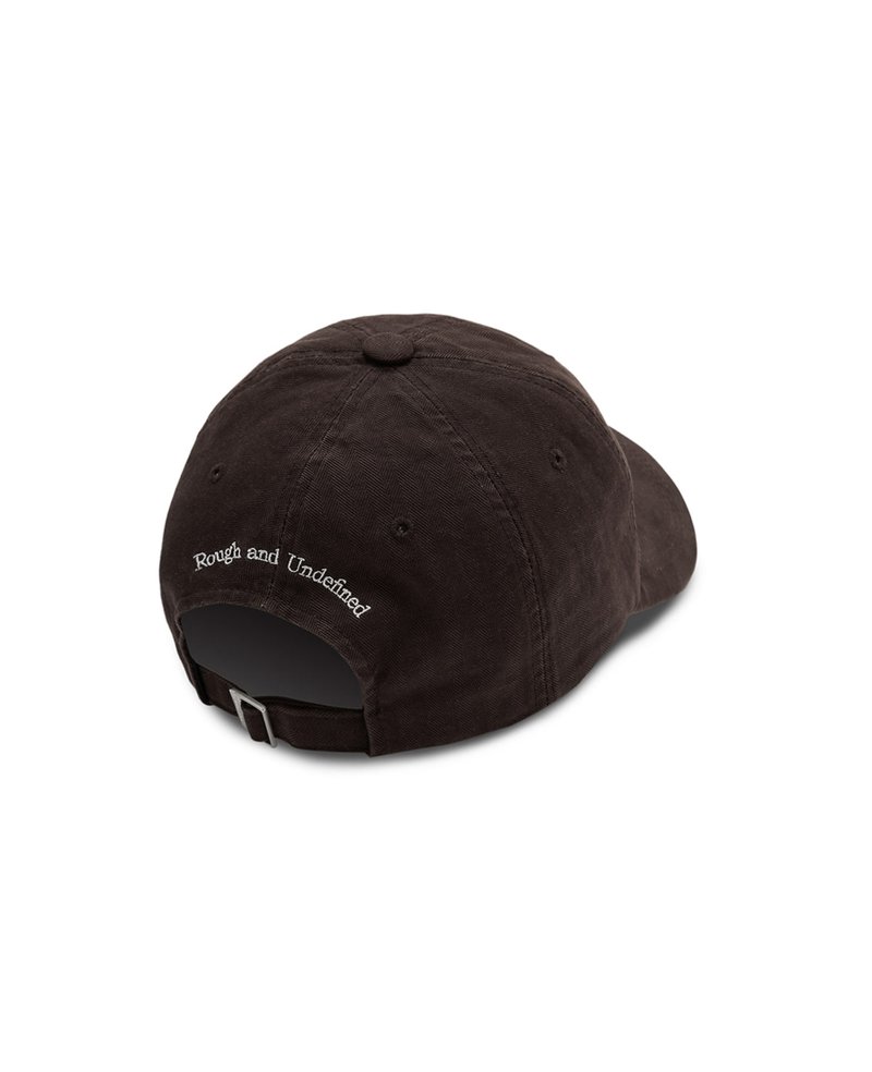 Matin Kim Herringbone Typo Ball Cap
