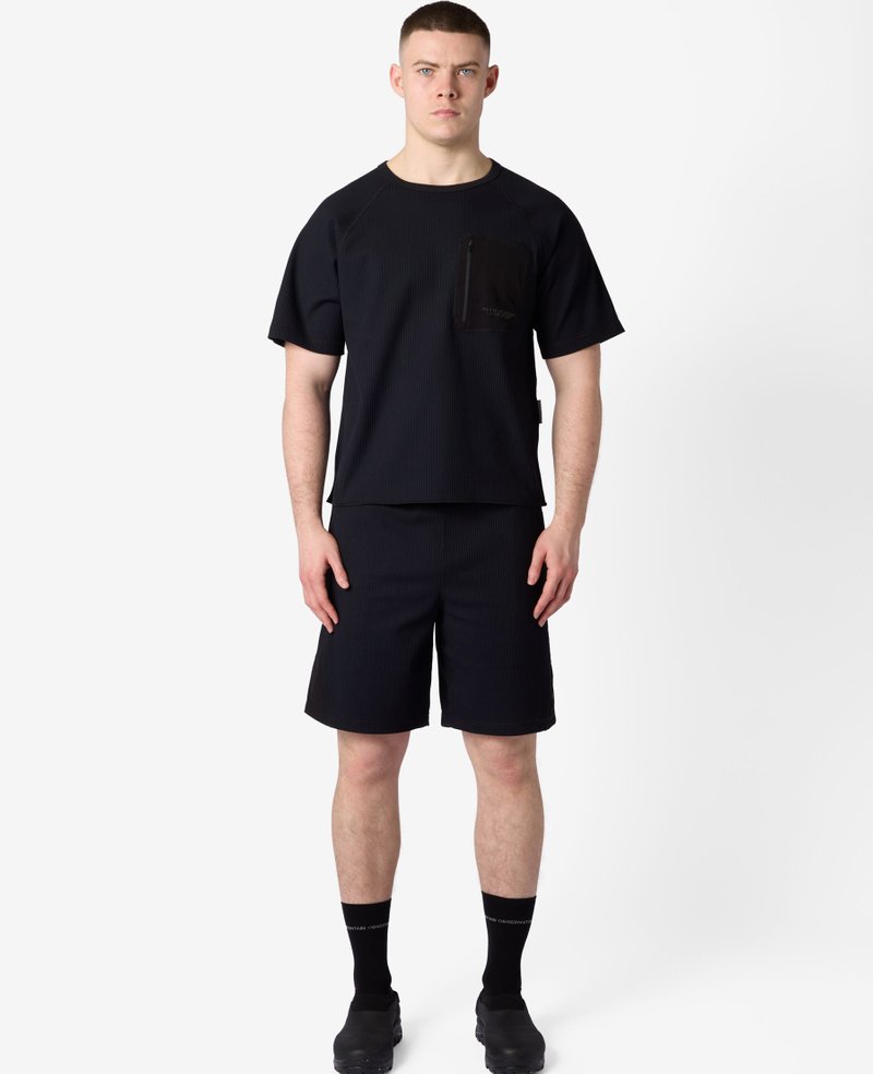 Purple Mountain Waffle SS Crew