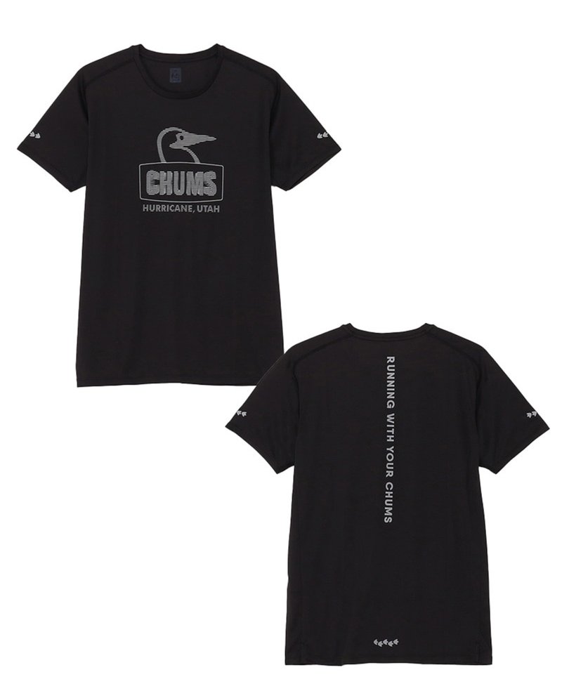 Chums Japan Running Booby Face T-Shirt