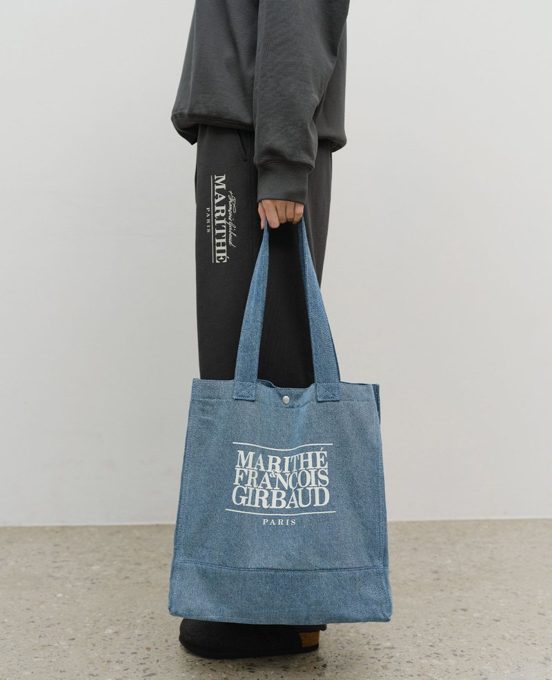 Marithe + Francois Girbaud Classic Logo Big Shopper Bag