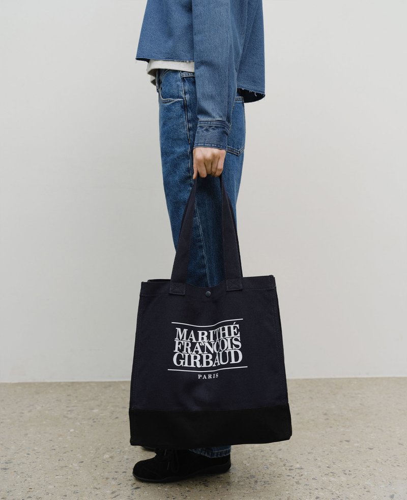 Marithe + Francois Girbaud Classic Logo Big Shopper Bag