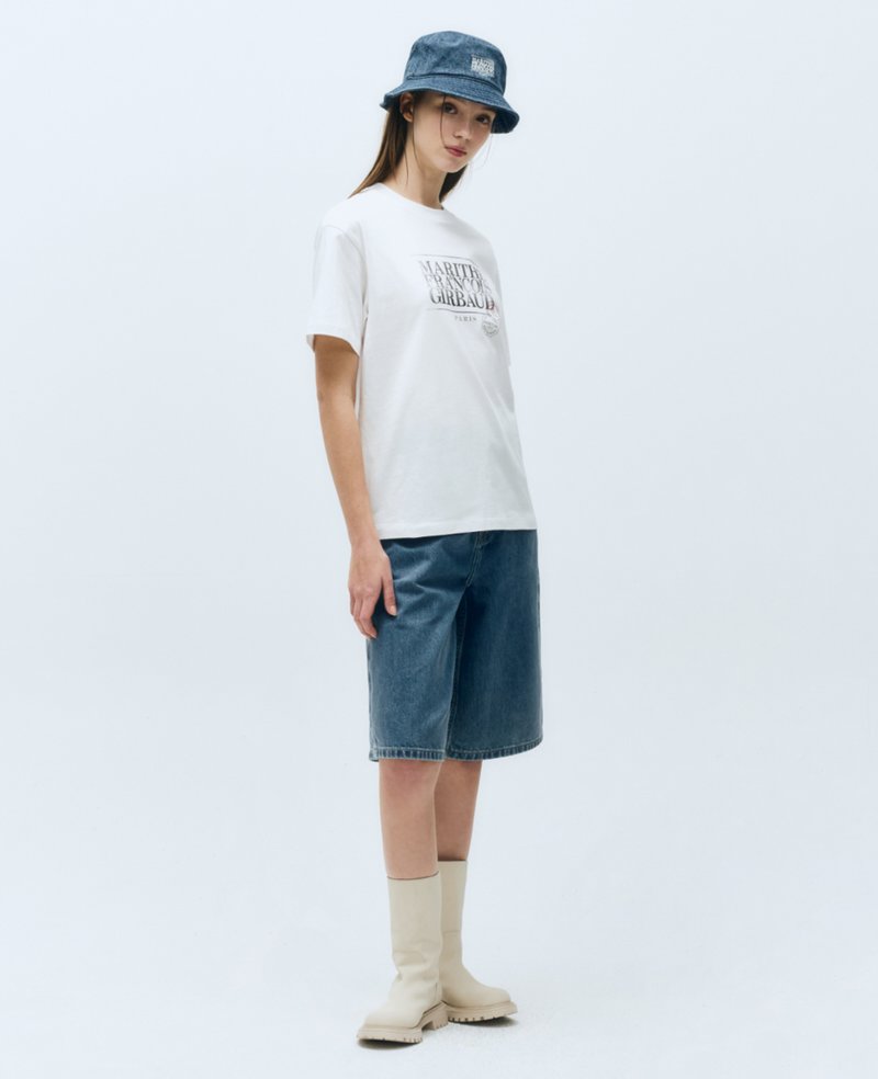 Marithe + Francois Girbaud Classic Logo Stamp Tee