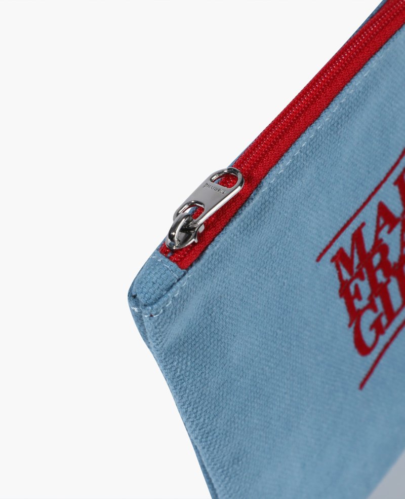 Marithe + Francois Girbaud Logo Colour Cotton Pouch