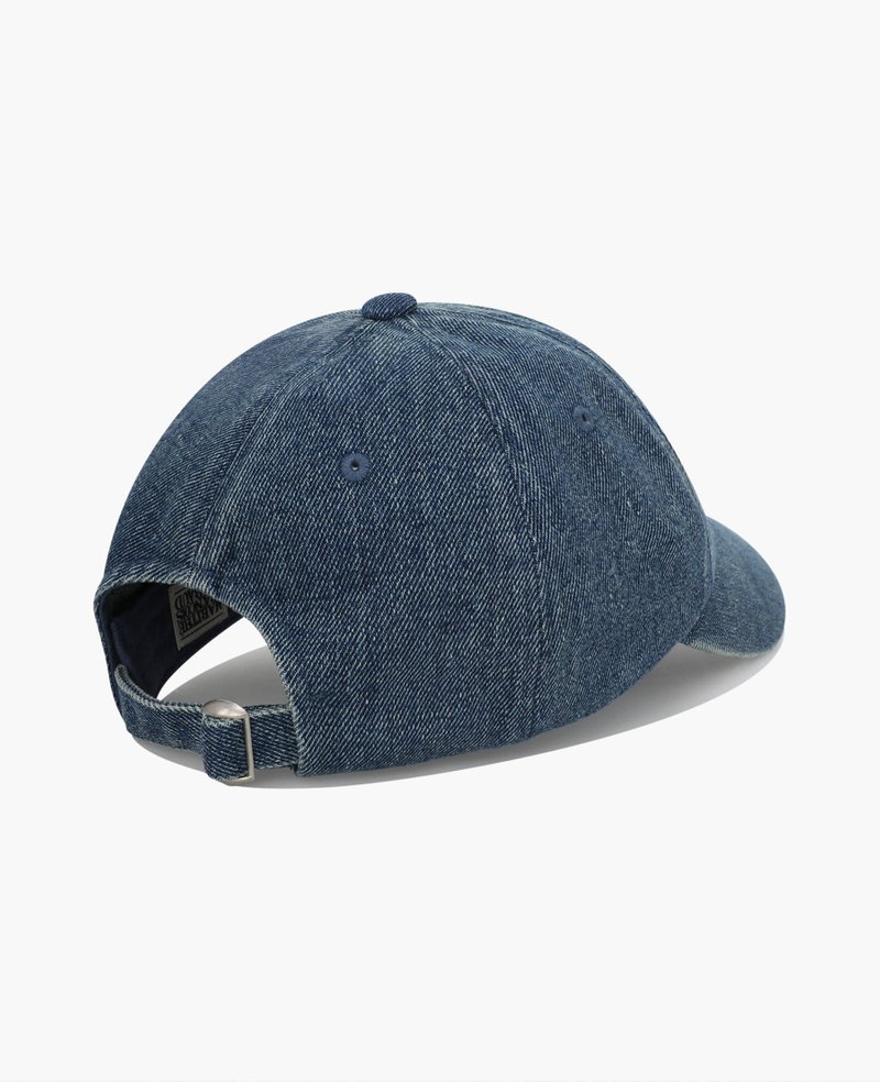 Marithe + Francois Girbaud Denim Washing Classic Logo Covered Cap