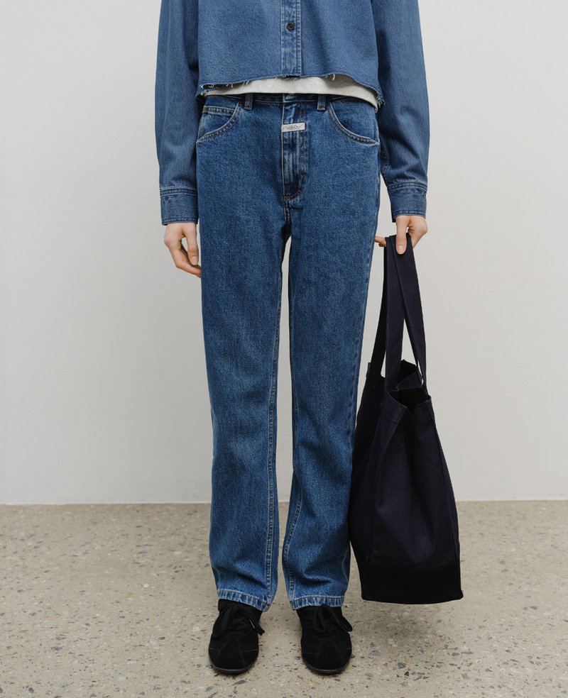 Marithe + Francois Girbaud Classic Logo Big Shopper Bag