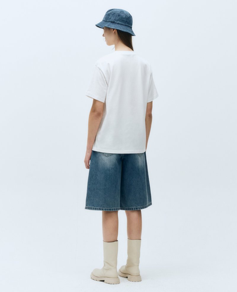 Marithe + Francois Girbaud Classic Logo Stamp Tee