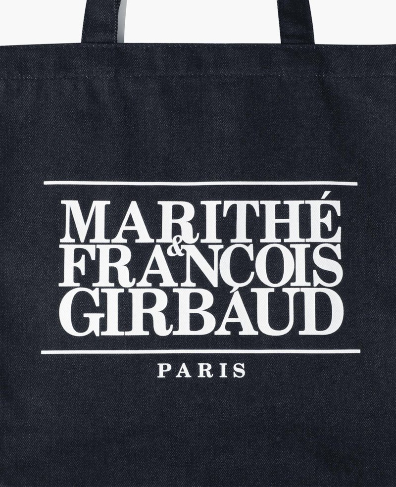 Marithe + Francois Girbaud Classic Logo Denim Eco Bag