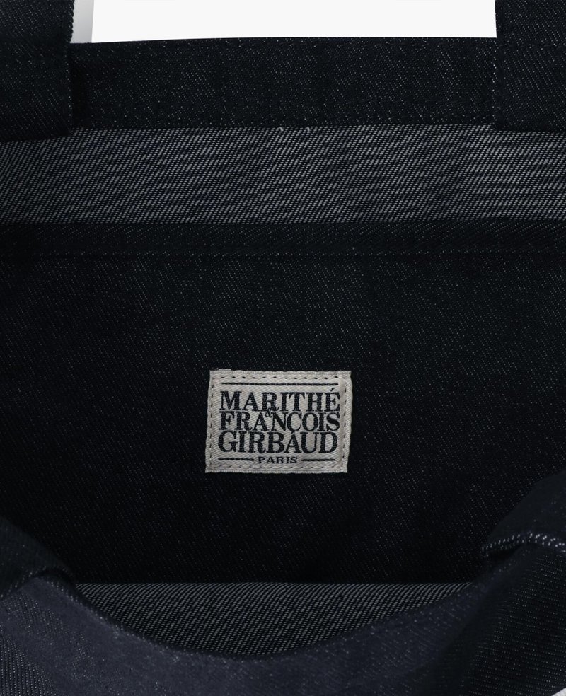 Marithe + Francois Girbaud Classic Logo Denim Eco Bag