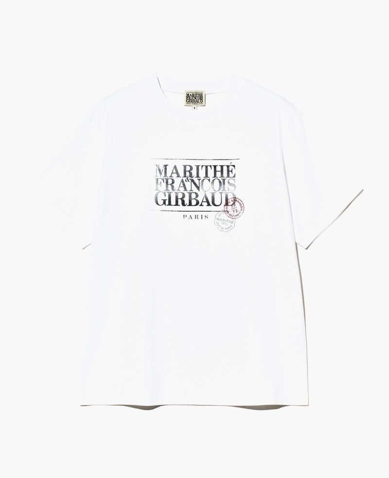 Marithe + Francois Girbaud Classic Logo Stamp Tee