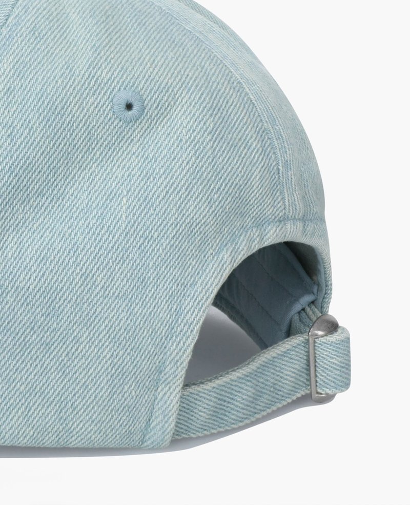 Marithe + Francois Girbaud Denim Washing Classic Logo Covered Cap