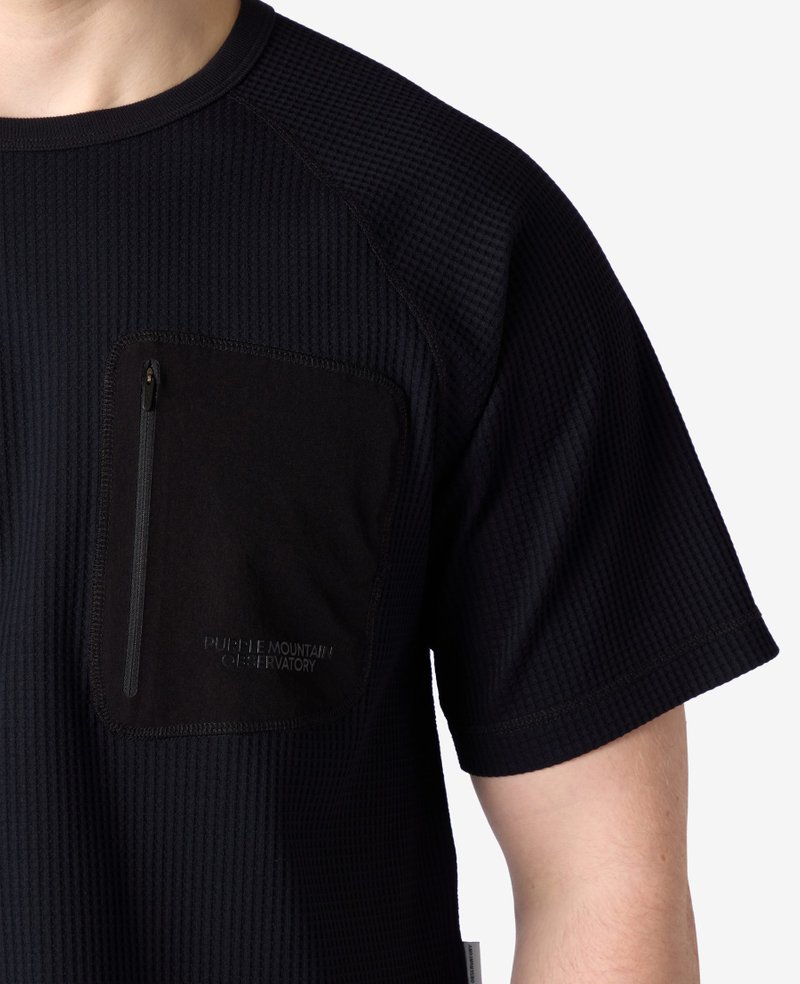 Purple Mountain Waffle SS Crew