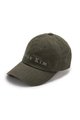 Matin Kim Herringbone Typo Ball Cap