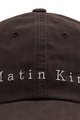 Matin Kim Herringbone Typo Ball Cap