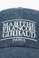 Marithe + Francois Girbaud Denim Washing Classic Logo Covered Cap