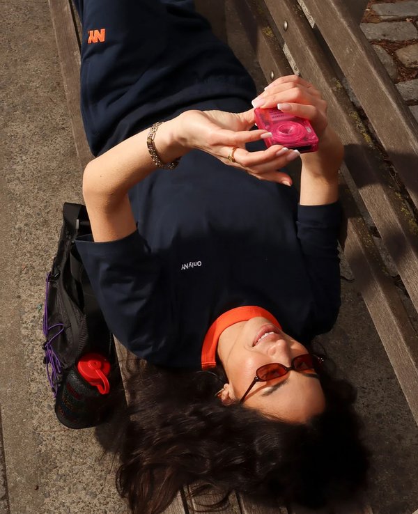 Only NY Core Logo Ringer Tee