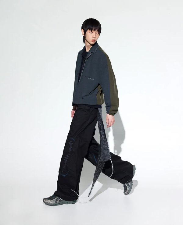 Melsign Merged Knit L/S Shirt