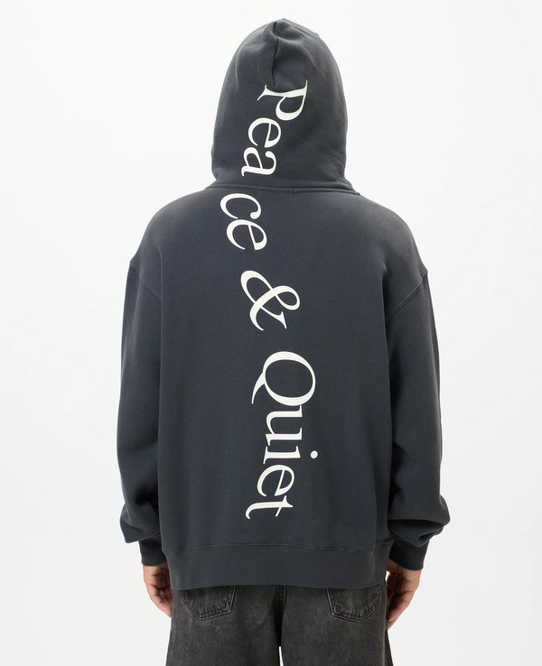 Museum of Peace & Quiet Wordmark Zip Up Hoodie