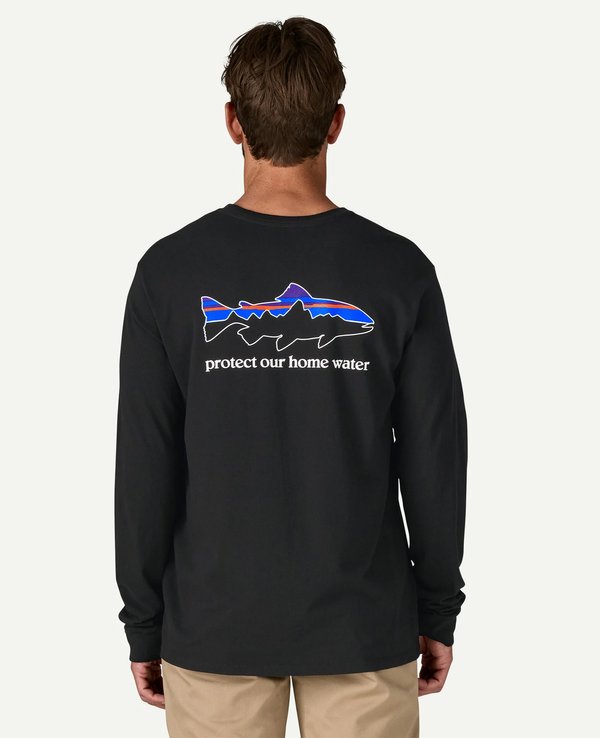 Patagonia L/S Home Water Trout Responsibili-Tee