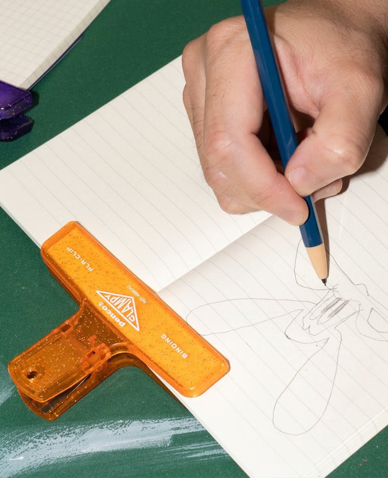 Hightide Japan Plastic Clip Glitter (Penco)