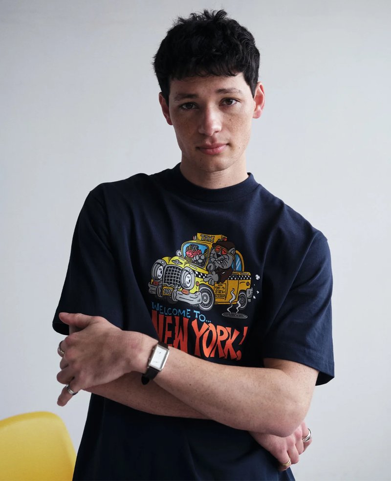 Only NY Cabbie Cat Tee