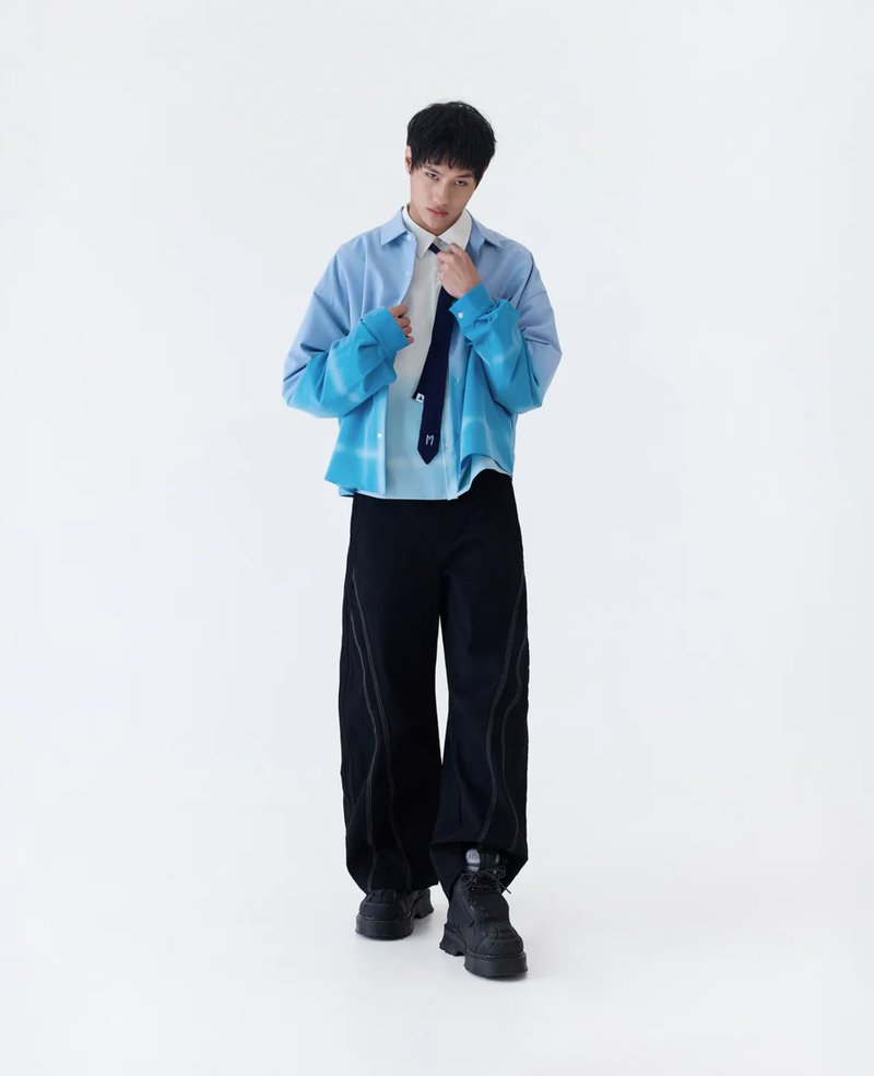 Melsign Gradient Effect Shirt