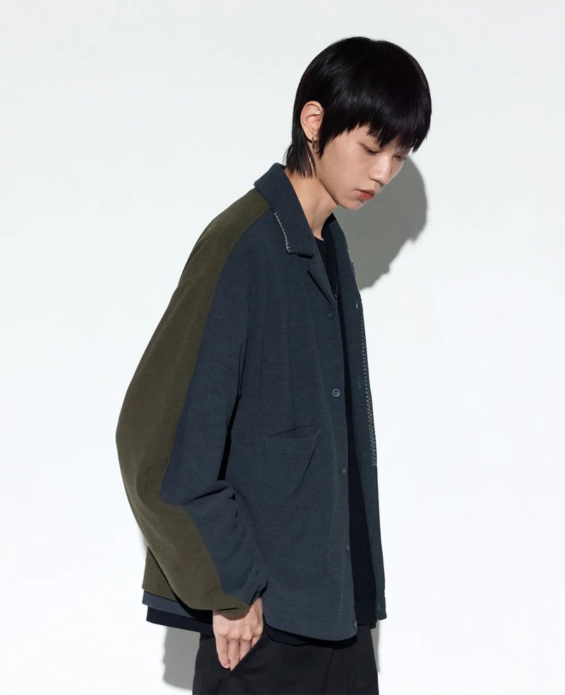 Melsign Merged Knit L/S Shirt