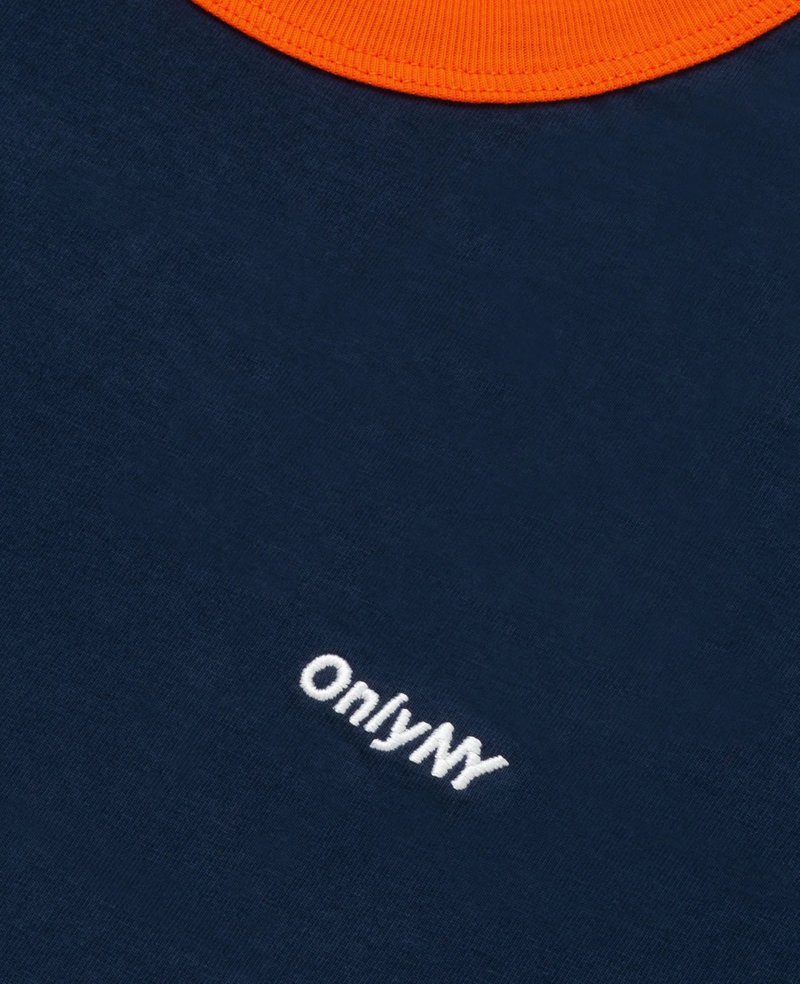 Only NY Core Logo Ringer Tee