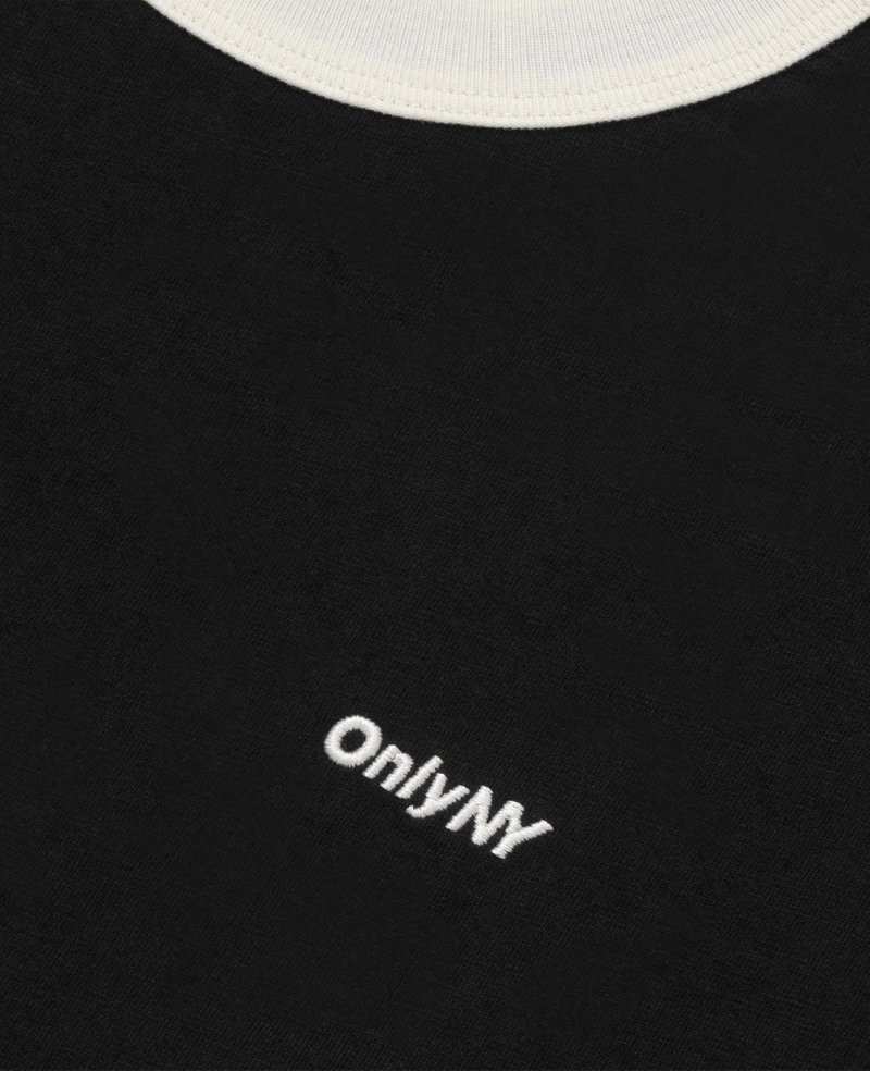 Only NY Core Logo Ringer Tee