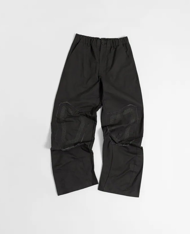 Melsign Patch Curved Pants