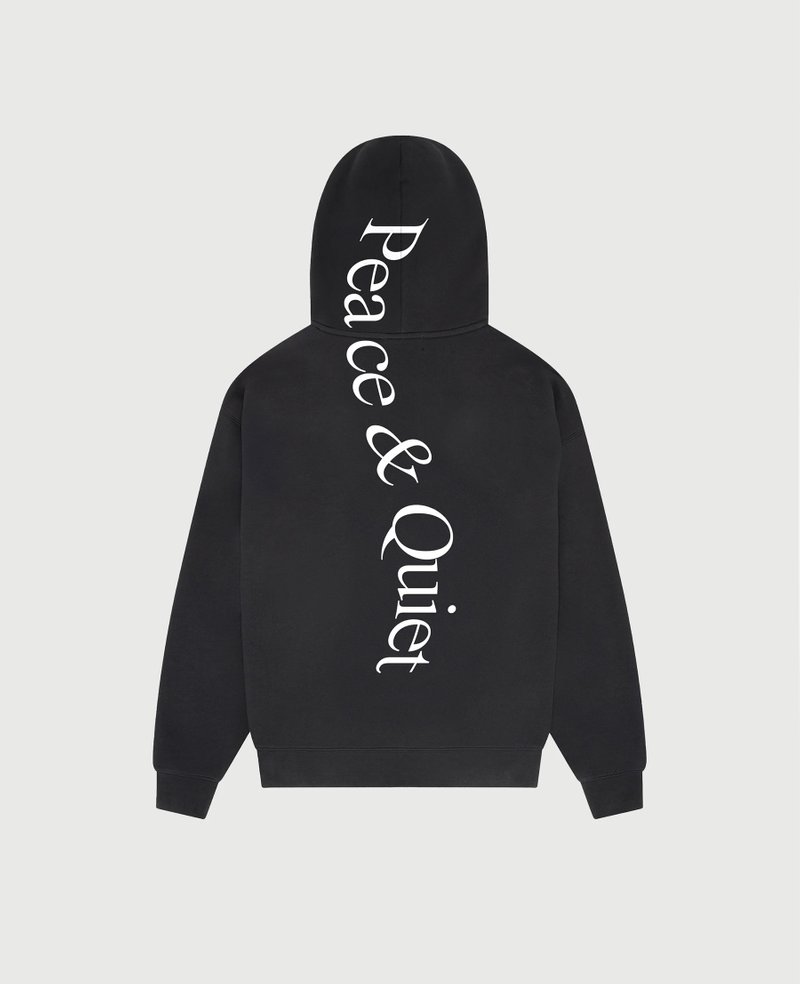 Museum of Peace & Quiet Wordmark Zip Up Hoodie