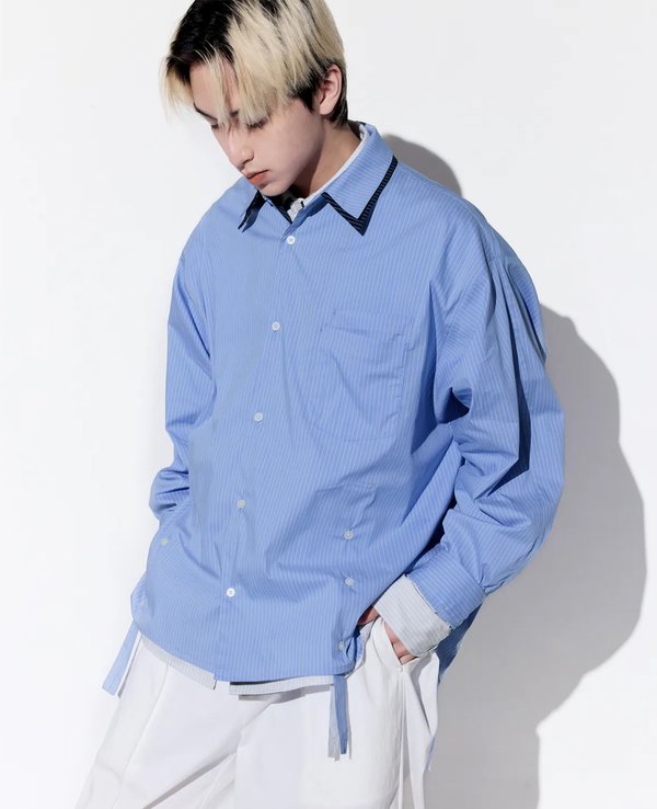 MELSIGN Dual Stripe Shirt