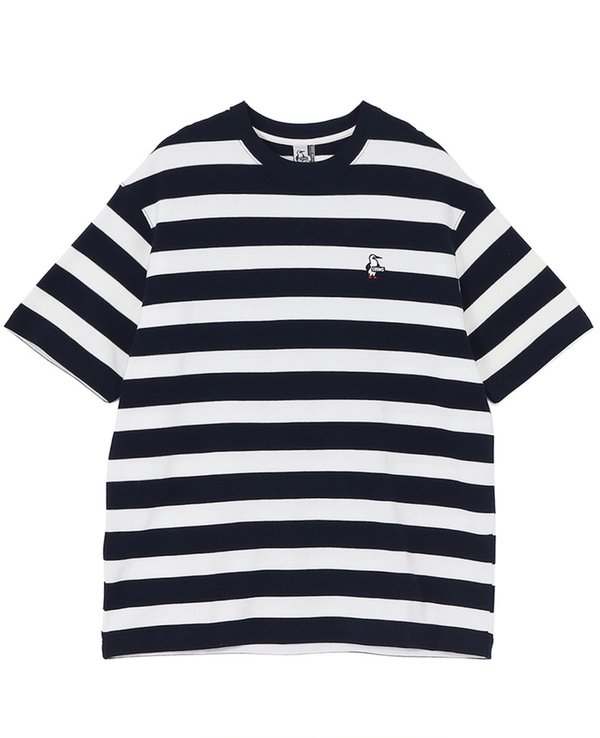 Chums Japan Oversized Booby Border Pique Tee