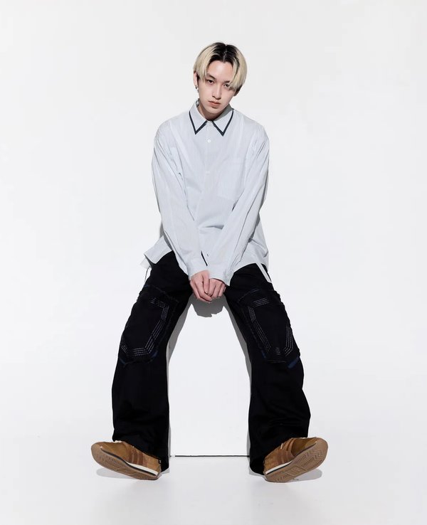 MELSIGN Dual Stripe Shirt