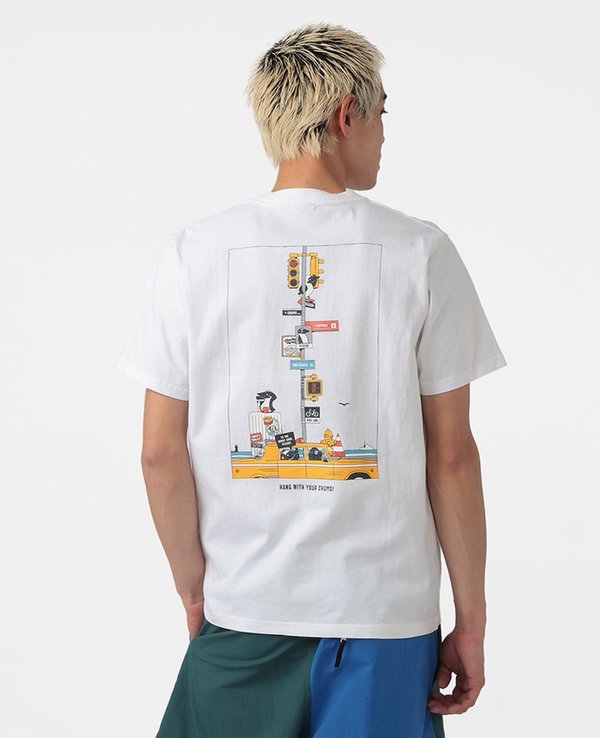 Chums Japan Booby Lost City Trip Pocket T-Shirt