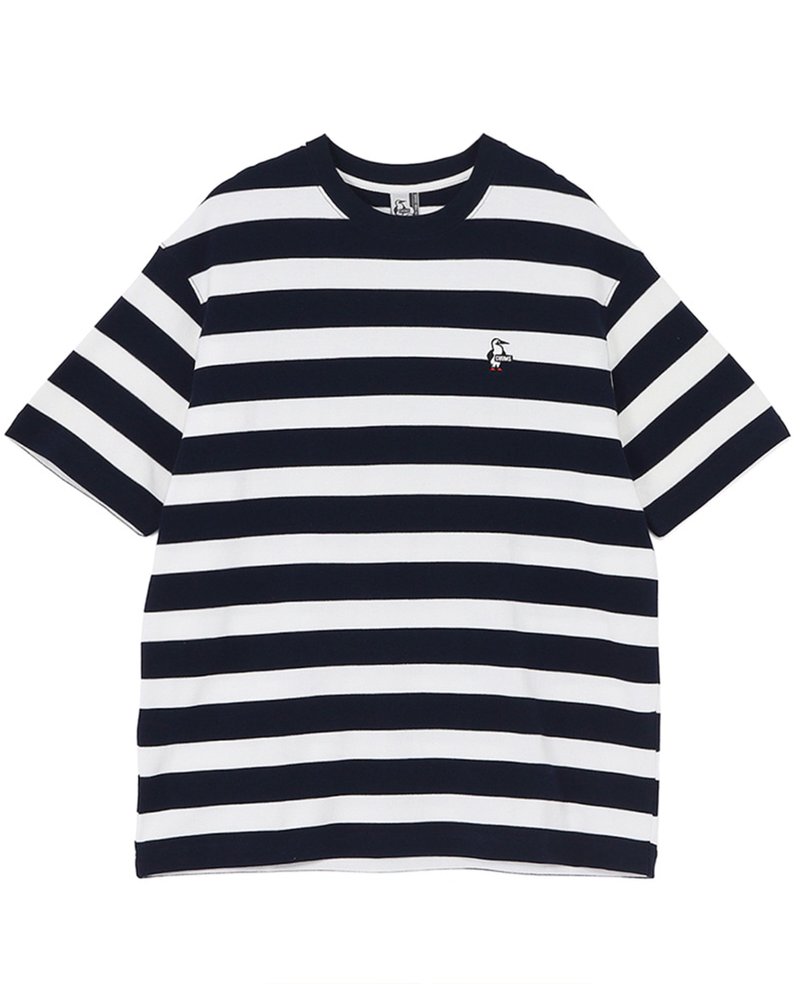 Chums Japan Oversized Booby Border Pique Tee