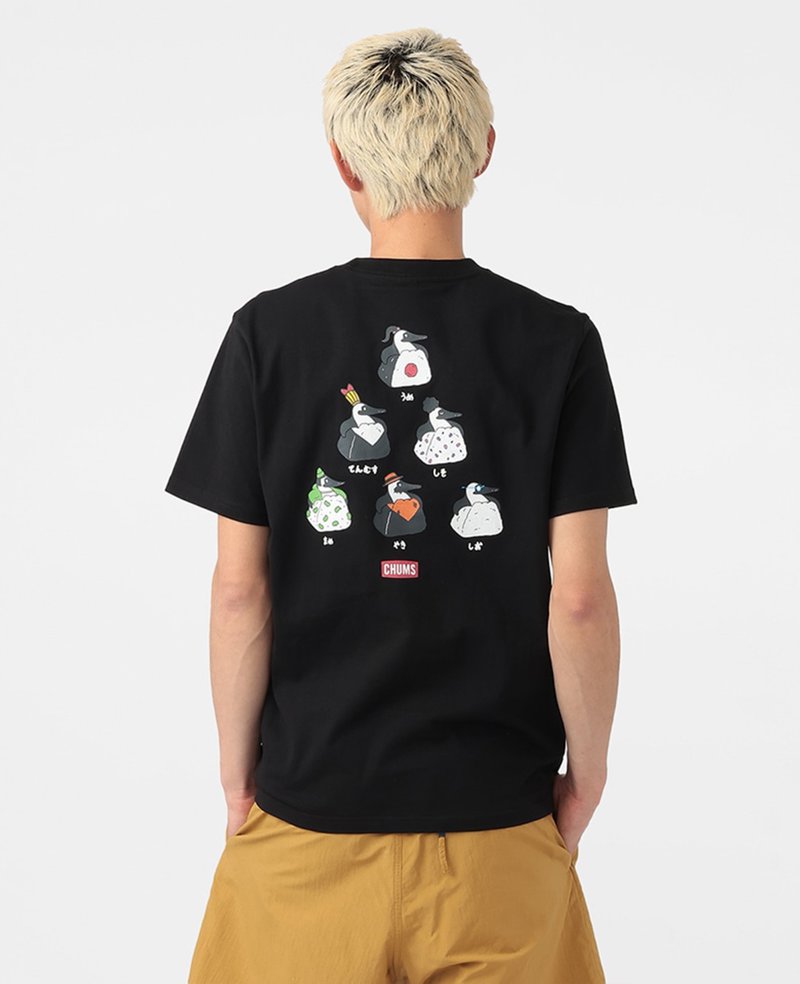 Chums Japan Booby Onigiri Friends T-Shirts