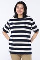 Chums Japan Oversized Booby Border Pique Tee