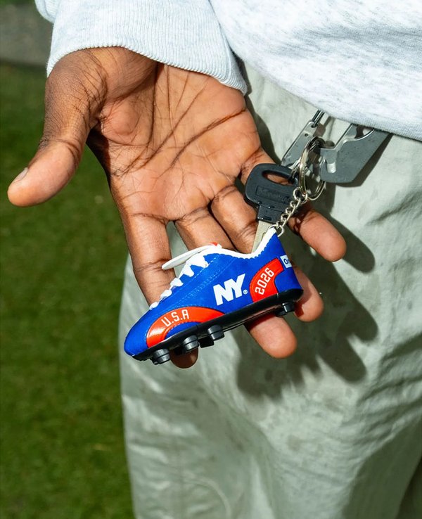Only NY USA Soccer Cleat Keychain