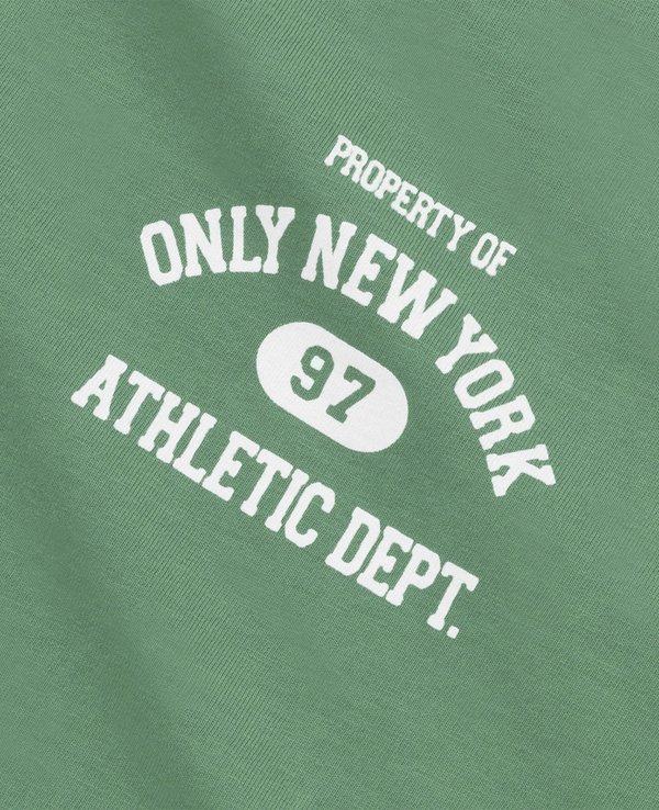 Only NY Varsity Neck Vintage P.E Tee