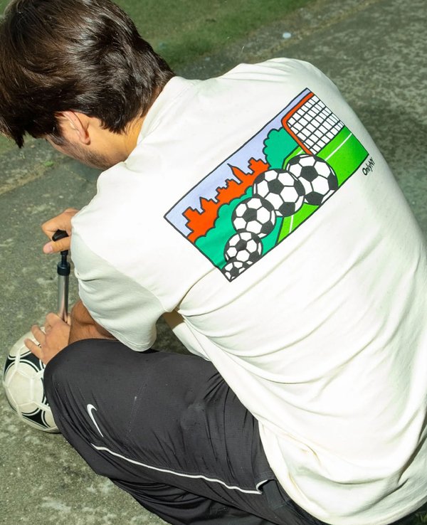 Only NY City Soccer Pocket Tee