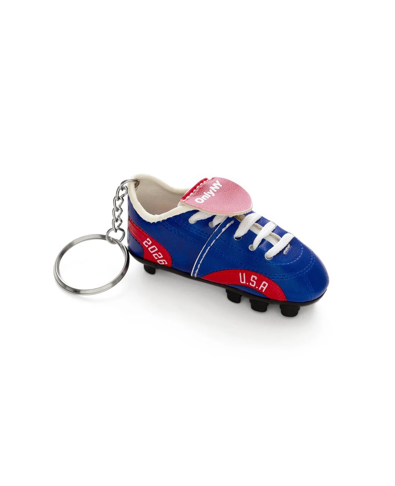 Only NY USA Soccer Cleat Keychain