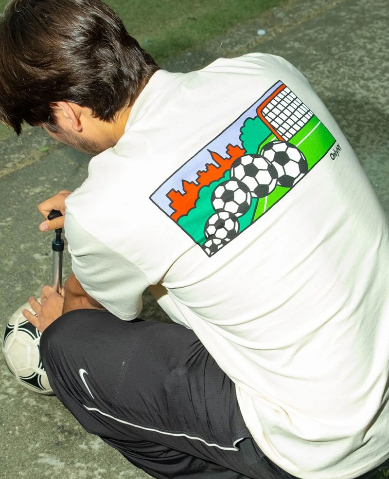 Only NY City Soccer Pocket Tee