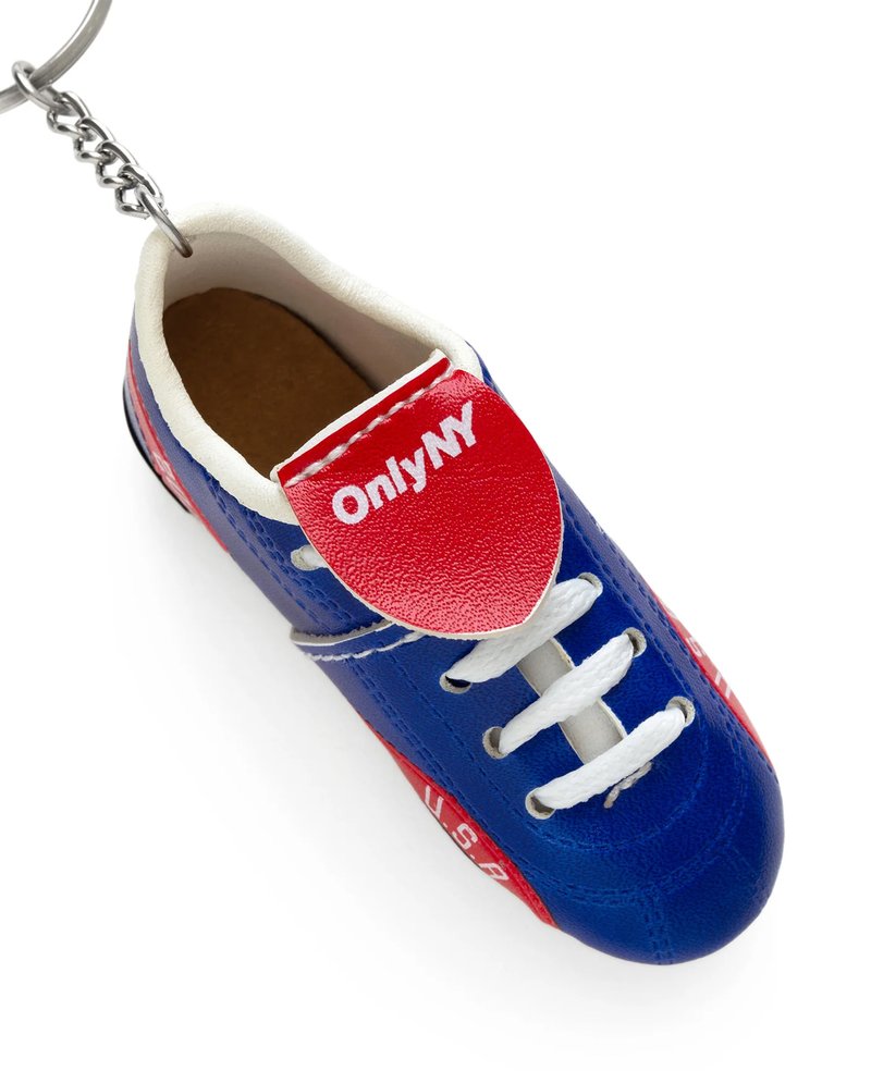Only NY USA Soccer Cleat Keychain