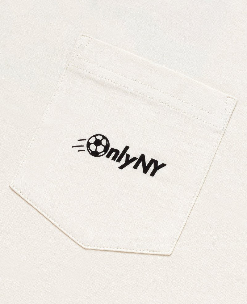 Only NY City Soccer Pocket Tee